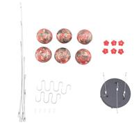 Fnfhsa Comedero para Pájaros con Carillón de Viento, Decoración de Jardín para Exteriores, Comedero para Pájaros con Conexión para Colgar y Ventana