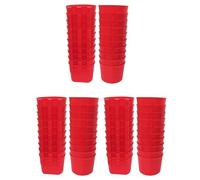 Fnfhsa Comederos de Conejos y Pollos 60 Piezas para Jaula, Colgante para Comedero de Agua para Pollos, Comederos de PláStico para PáJaros, Cuenco para Semillas, Comedero para Pollos