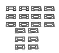 Fnfhsa Cortador de Repuesto de CeráMica con Hoja de CeráMica de 18 Piezas, Cortador de Repuesto de Cuchilla de CeráMica de 28 Dientes, Cortador de 2 Orificios, Negro