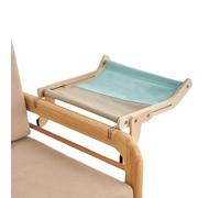 Fnfhsa Hamaca para Gatos Hamaca Universal para Gatos para Todas Las Estaciones Cama Colgante para Gatos Cama Colgante para Gatos Soporte de Fijación Conveniente Gris Azul