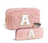 Fnfhsa Regalos de CumpleañOs para Mujeres, Bolsa Maquillaje Rosa Bolsa CosméTicos Bolsa Maquillaje Bolsa ArtíCulos Tocador Viaje Bolsa de Brochas de Maquillaje Bolsa de Maquillaje