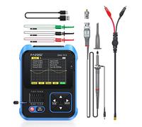 FNIRSI Osciloscopio DSO-TC3 - Osciloscopio de mano 3 en 1 y generador de señal DDS y probador de transistores, ancho de banda de 500 Khz, frecuencia de muestreo de 10 MSa/s, 6 tipos de formas de onda,