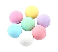 FnnEmg Bolas De Baño 5pcs 20g Burbuja bañera pequeñas Bombas de estrés Cuerpo Alivio Exfoliante aromaterapia humectante SPA Limpiador de Ducha de Bola de Sal Kit Bolas De Baño