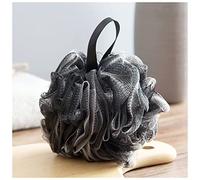 FnnEmg Bolas De Baño Ducha Suave Malla Espuma Esponja Negro bambú carbón baño Bola Bola Bola Limpiador Cuerpo Herramientas de Limpieza de Cuerpo Accesorios de baño Kit Bolas De Baño