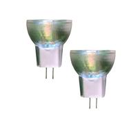 FNVMZ Bombilla Halogena 2Pcs De Bajo Voltaje 6V 12V 5W 10W 20W 35W Clear Mini Lámpara Con Gz4 Bi-Pin Base (6V/10W)
