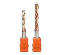 FNWXGMFZ Broca helicoidal de carburo 3D con refrigeración Externa, Acero de tungsteno sólido HRC55, de 1 mm a 20 mm, for Herramientas de aleación de Metal Duro de Acero Inoxidable.(7.9x8x41x40x79)