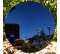 FNYUVNFAF 1pc 11-13cm Obsidian polishing Mirror Black Quartz Crystal High-End Decoration