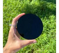 FNYUVNFAF 1pc 5-7cm Obsidian polishing Mirror Black Quartz Crystal High-End Decoration