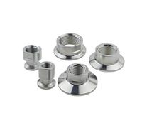 FNYUVNFAF 1pc G1/4" BSPP Female TC25.4mm 304 Stainless Steel Pipe Fitting Connector Homebrew