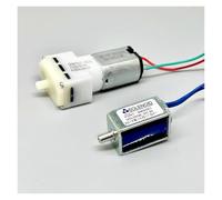 FNYUVNFAF Kit de Bomba de Aire DC 3V 030 + válvula solenoide Normalmente Abierta for Acuario
