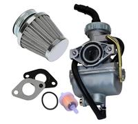 FNYUVNFAF PZ20 Carburetor Rebuild Kit with 35mm Motorcycle Conical Air Filter for most 35mm Motorcycles For CRF50F 2004-2009 2011-2012, FNYUVNFAF