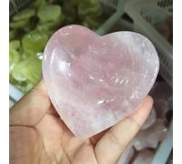 FNYUVNFAF Quartz Cute Cat Shape Bowl Engraved Rose Crystal Home Decor Decor(Heart)