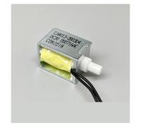 FNYUVNFAF Válvula de Aire CC 3 V 3,7 V NC CJAV13 Válvula de ventilación Detector de Gas Solenoide pequeño Cerrado 1 posición 1 vía