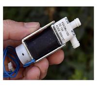 FNYUVNFAF Válvula solenoide KSV3WJ-12D de 1 posición y 2 vías, CC 12 V, Flujo Grande, Normalmente Cerrada, Gas, Flujo de Aire