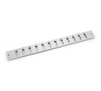 FO front plate for fiber optic panel (for DN-96200-P) 12x SC duplex 1U, gray