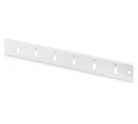 FO front plate for fiber optic panel (for DN-96200-QL) 6x LC duplex 1U, gray