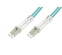 Digitus Cable fibra óptica DK-2533-20/3 LC-LC dúplex OM3 50/125µ 20 m Turquesa