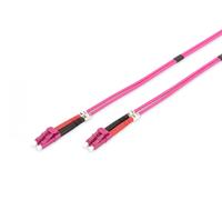 FO patch cord, duplex, LC to LC MM OM4 50/125 µ, 10 m