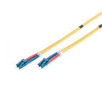 FO patch cord, duplex, LC to LC SM OS2 09/125 µ, 5 m