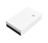 DIGITUS FO Unibox - para hasta 24 Fibras ópticas - sin equipar - Montaje en Pared - con Cerradura - Clase de protección IP20 - Gris