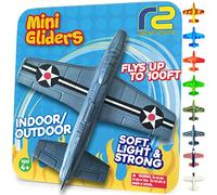 Foam Airplanes for Kids: Airplane Toy Glider Plane Styrofoam Airplanes - Best Stocking Stuffers for Boys for All Ages 4 5 6 7 8 + Year Old - Outside Toys Air Planes Outdoor Army Toys for Kids Presents