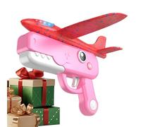 Foam Airplanes Kids - Luz de dinosaurio Glider Toy, Built-in LED Flying Foam Plane, Outdoor Throwing Aircraft, Birthday Christmas Party Stocking Stuffer Gift, Design Toys
