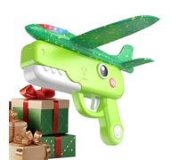Foam Airplanes Kids - Luz de dinosaurio Glider Toy, Built-in LED Flying Foam Plane, Outdoor Throwing Aircraft, Birthday Christmas Party Stocking Stuffer Gift, Design Toys
