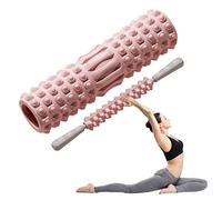 Foam Back Roller,Medium Density Calf Massage Roller Bar - Yoga Muscle Foam Roller Stick for Arms Hip Legs, Home Pilates Training Roller Stick for Body