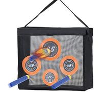 Foam Blasters Bolsa portátil de práctica para almacenamiento de bolsa de objetivo para pistolas Nerf N-Strike Elite/Mega/Rival Series