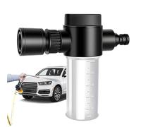 Foam Cannon Car Wash - ABS 5.91 Inches, 100ml Dispersing Sprayer, Precision Waterer | Adjustable Garden Hose Sprinkler With Scale For Lawn Backyard Patio Outdoor Use