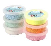 Foam Clay® - Surtido, colores surtidos, purpurina, 6x14gr