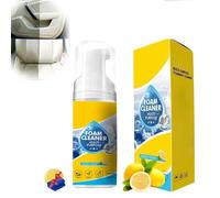 Foam Cleaner All Purpose, Quick Detailer Panel Wipe for Dashboard, Seats, Carpet & Leather, Rinse-Free Interior Car Cleaner - Lemon Scent (1pc)