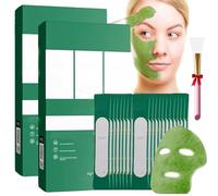 Foam Facial Mask,Bubble Facial Mask,Deeply Clean Facial Dirt,Remove Blackheads Individual Package 10 Seconds To Foam (2 boxes (24 strips))