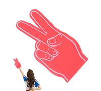 Foam Finger - Cheerleading Hand Prop, Giant Foam Finger| Giant Foam Finger, Sports Event Foam Hand, Stadium Cheerleader Prop, Competition Game Day Accessory, Foam Finger for Athletics Events