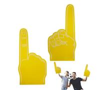 Foam Fingers Sports 18 - Elegante y lindo dedo de un solo dedo animador, conveniente, seguro, guantes de animación, somos el número 1 para eventos de mano, multiusos, para interiores y exteriores