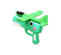 Foam Glider Airplane Launcher Toy | Enhanced Reload Convenience | ABS Material | Dinosaur Catapult Gün Aircraft | Outdoor Flying Aircraft | Lightweight | For Holiday Backyard Yard Summer Classroom