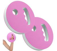 Foam Grip Water Weights, Resistance Aqua Exercise Discs, 7.08x1.18 inch Float Pads with Stability, Soft EVA Training Equipment, Handheld with Ergonomic Design, Pool Fitness Workout Use