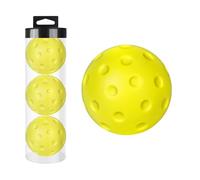 Foam Pickleball Balls, Silent Pickleballs for Practice, 74mm Pickleball Balls, Warm Up Pickleballs, Hollow Sports Accessories, Pickle Ball Equipment for Men, Pickle Ball Equipment for Women, Beginner