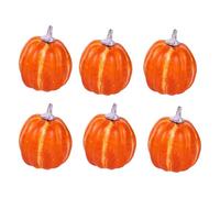 Foam Pumpkins | 6 Pieces Realistic Harvest Foam Table Centerpieces |
