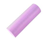 foam roller Rodillo de espuma for masaje muscular, gimnasio, Yoga, liberación, columna, deportes, Fitness, Lumbar para Espalda Piernas y Yoga(Purple 45CM)
