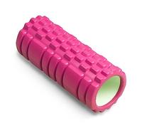 Foam Roller Rodillo Masaje Muscular Multiuso para Pilates Yoga Estiramientos Espalda Lumbar para Fisioterapia Rulo Fitness Automasaje Piernas y Entrenamiento Gimnasio 33x14 Rosa - INDIGO SPORTS