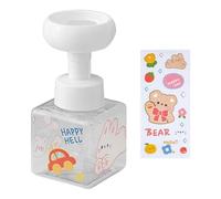 Foam Soap Dispenser - 250ml/450ml Foaming Flower Cartoon Bear Bottle