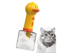 Foam Soap Dispenser for Dogs, 9.1 Inch Automatic 400ml USB Rechargeable Pet Foam Dispenser for Dogs, Cats & Small Animals - Quiet, 1200mAh Battery, Bathrooms & Showers, ABS Housing