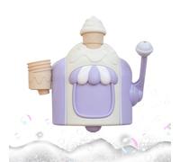 Foam Station - Bubble Dessert for Sensory | Manual Lever with Strong Grip Base & Treat Scoops Robust Build for Birthday, Bathroom, Home Play and Indoor Children Activity Fun