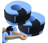 Foam Swim Aquatic Cuffs - Práctica de natación antiasfixia, pulseras de ejercicios de piscina | Nadadores Adultos Atletas Profesionales Campamento de verano, Patio trasero Club School Gym, Aeróbicos