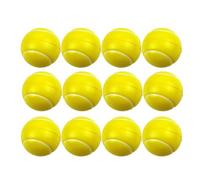 Foam Tennis Balls, Soft Practice Balls, High Elastic Training Ball, Beginner Training Equipment, Adult Skill Development Ball, Lightweight Sports Drill Set Indoor Outdoor Practice Gear 1.97 Inches