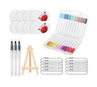Foam Texture Painting Kit - 24 Color Paint Markers with Creative 3D Effect | DIY Puffed Paint Set for Kids, Interactive 3D Drawing Art Supplies for Preschoolers, Gift for Girls, Boys