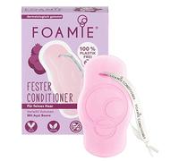Foamie Acondicionador fijo para cabello fino y seco - proporciona más volumen - bayas de acaíi y extractos de almendra - 100% vegano - sin plástico - no probado en animales, 80g