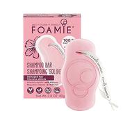 Foamie Champú Sólido Foamie Con Aceite De Hibiscus Para Pelo Seco Y Dañado 100% Champu Vegano Y Sin Plástico Que Fortalece Y Nutre El Pelo Dañado, 80 g