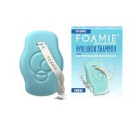 Foamie Champú sólido Hydro con ácido hialurónico, potenciador hidratante para cabello seco, con aloe vera y ácido hialurónico, pH neutro para la piel, vegano y sin plástico, 80 g